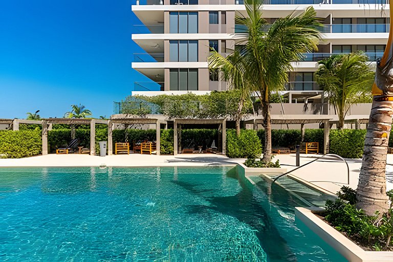 Moderno 2BR @Manzanillo + Piscina privada