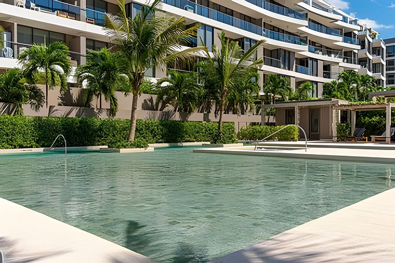 Moderno 2BR @Manzanillo + Piscina privada