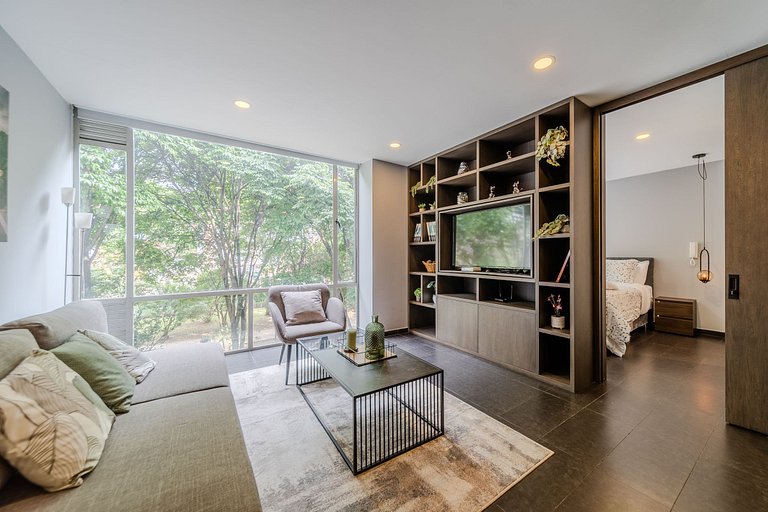 |Ahead| Acogedor 1BR @La Calleja con Parking y Gym
