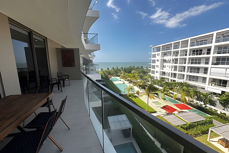 |Ahead| Bohemio 2BR @Manzanillo + Playa & Pool
