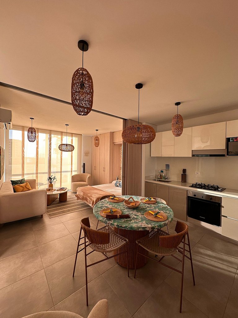 |Ahead| Agradable 1BR @Salguero con Piscina