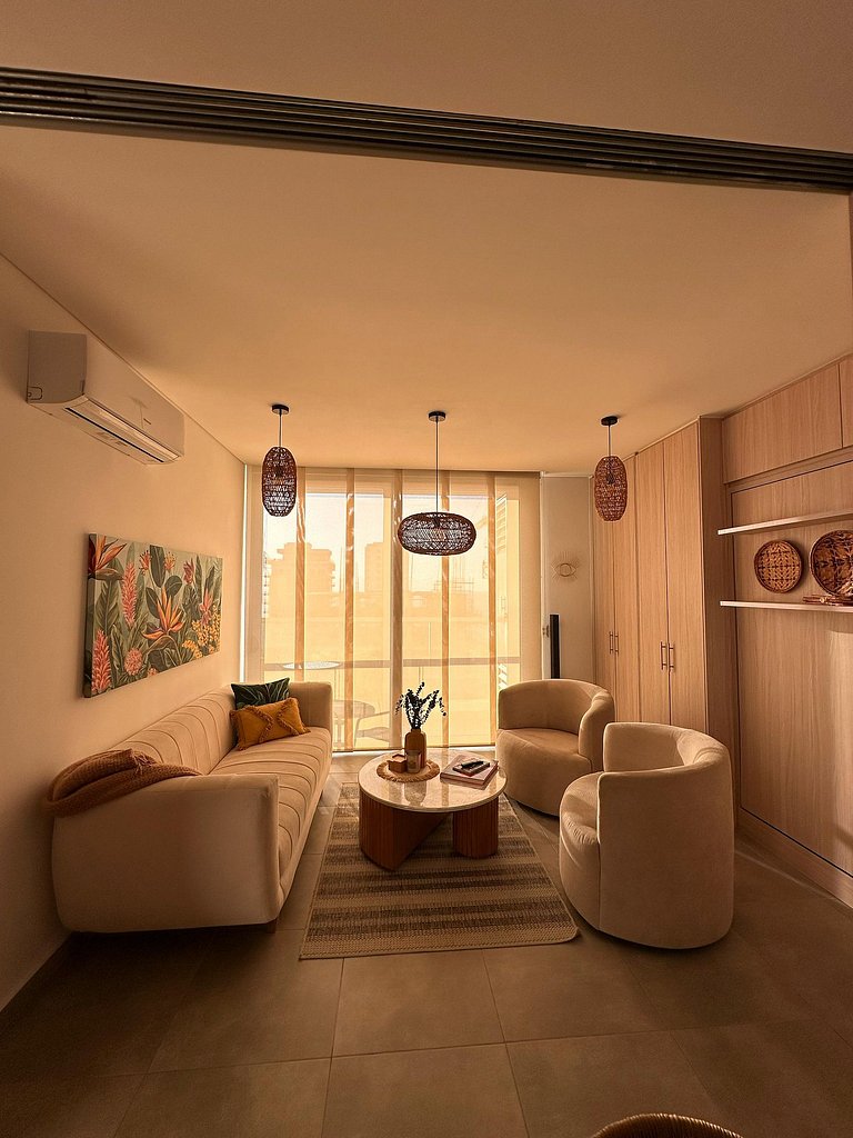 |Ahead| Enjoyable 1BR @Salguero with Pool