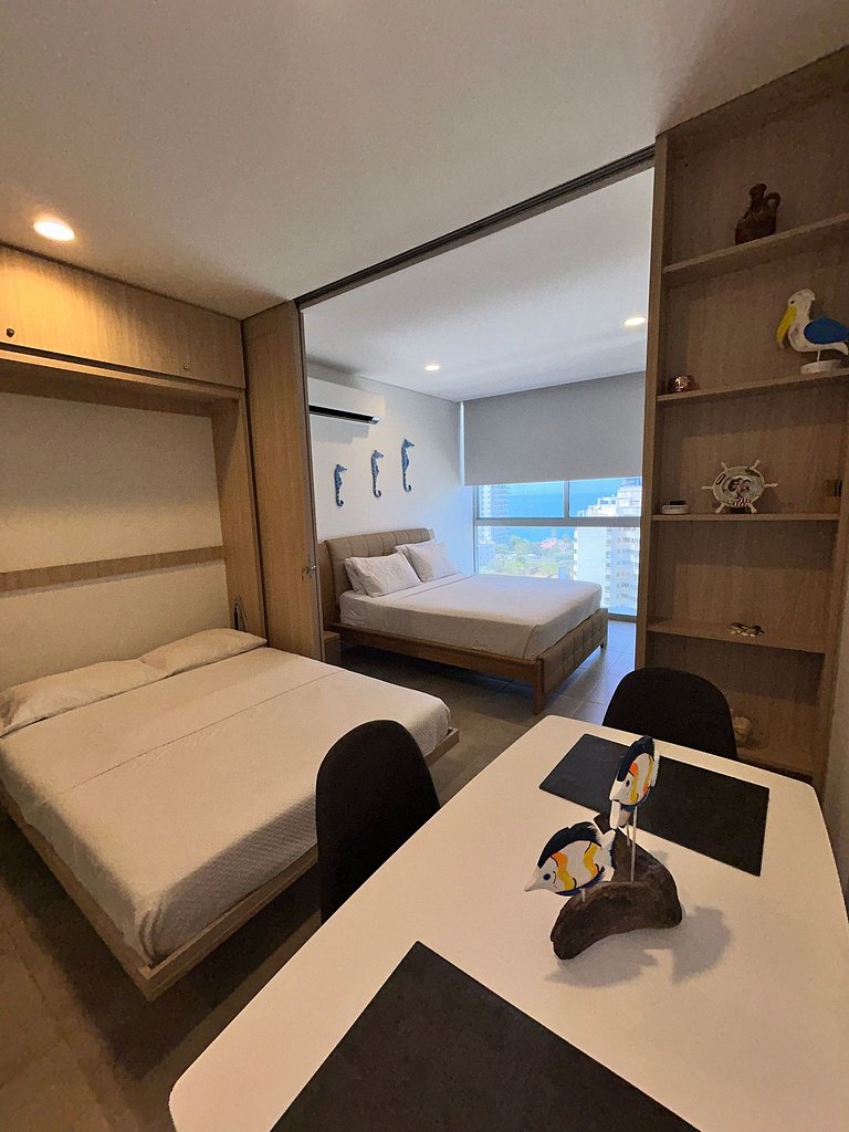 |Ahead| Agradable Loft @Salguero con piscina