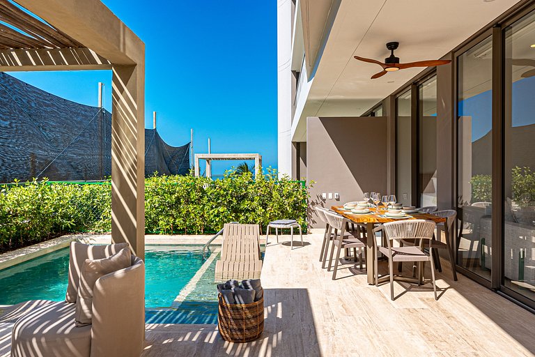 Moderno 2BR @Manzanillo + Piscina privada