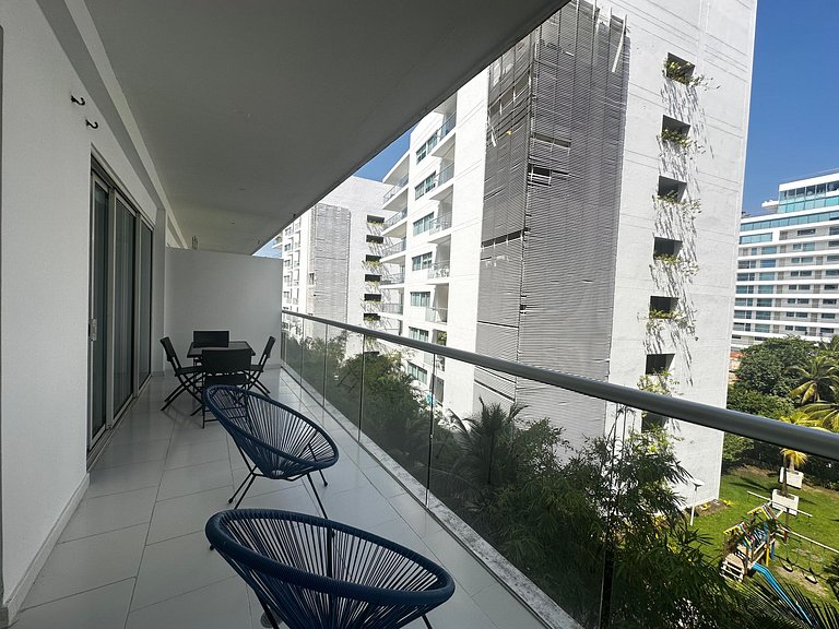 |Ahead| Placentero 1BR @Morros con piscina y parking