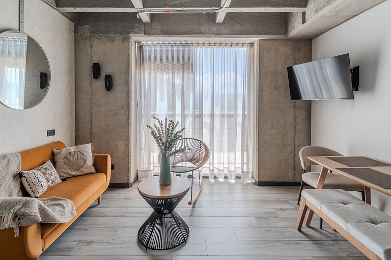 |Ahead| Inspirador 2BR cerca al aeropuerto con AC
