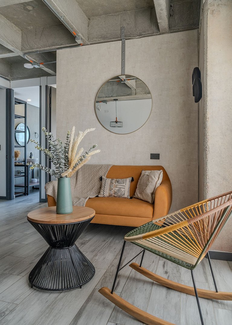 |Ahead| Inspirador 2BR cerca al aeropuerto con AC