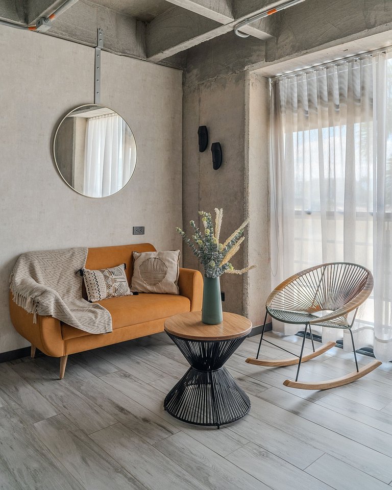 |Ahead| Inspirador 2BR cerca al aeropuerto con AC