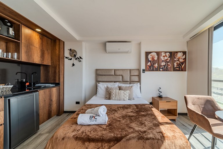 |Ahead| Panoramico Loft con parking y AC