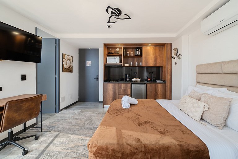 |Ahead| Panoramico Loft con parking y AC