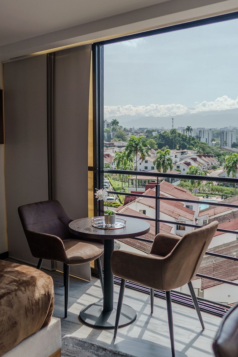 |Ahead| Panoramico Loft con parking y AC