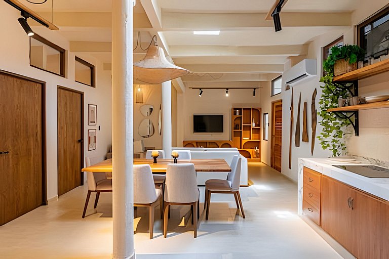 Moderno 2BR @Bocagrande cerca a la playa