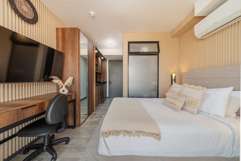|Ahead| Ameno Loft cerca al aeropuerto con parking