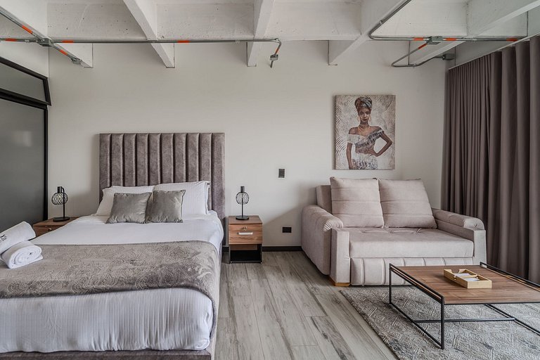 |Ahead| Brillante Loft con balcon y parqueadero