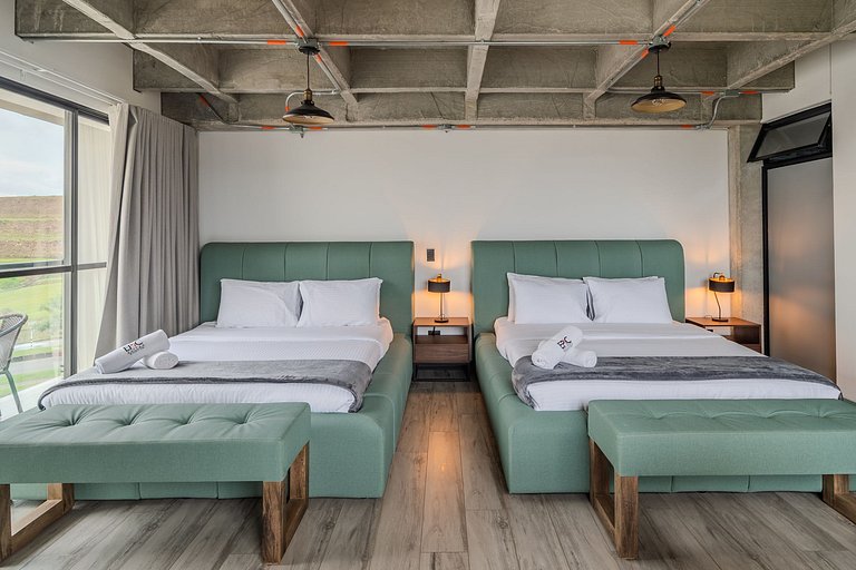 |Ahead| Unique Loft close to the airport + Parking