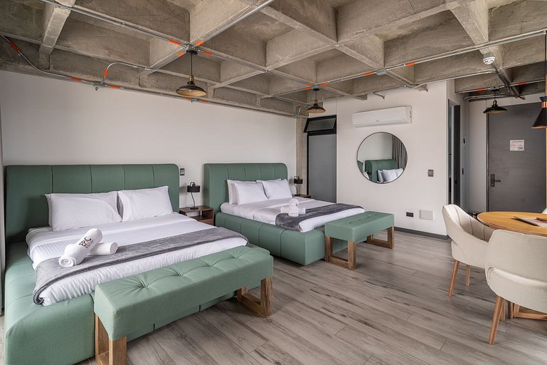 |Ahead| Unique Loft close to the airport + Parking