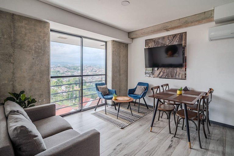 |Ahead| Contemporáneo 2BR con balcon y parqueadero