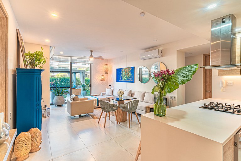 Chic Beachfront*Private Pool&Terrace*3BR*@Morros