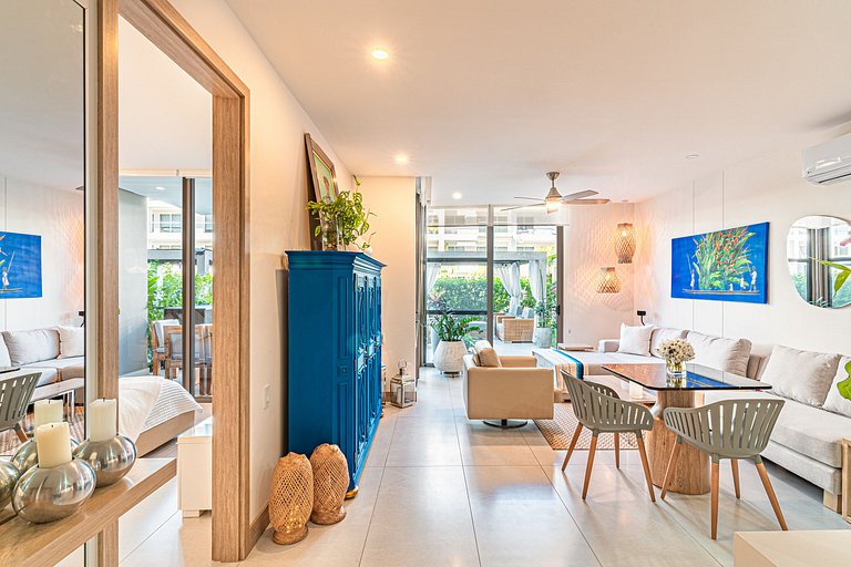 Chic Beachfront*Private Pool&Terrace*3BR*@Morros