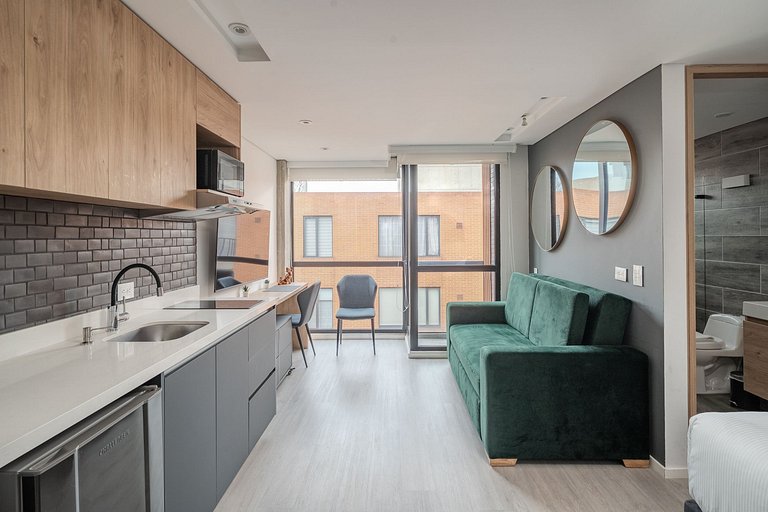 Comfortable Loft @Chapinero near Movistar Arena