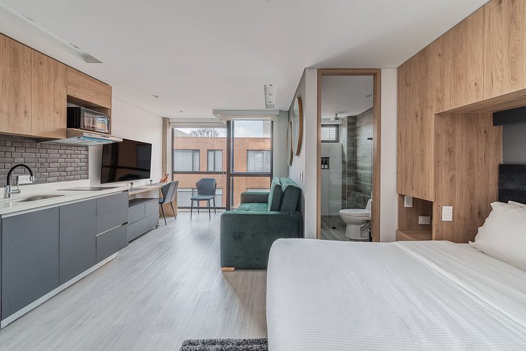 Comfortable Loft @Chapinero near Movistar Arena