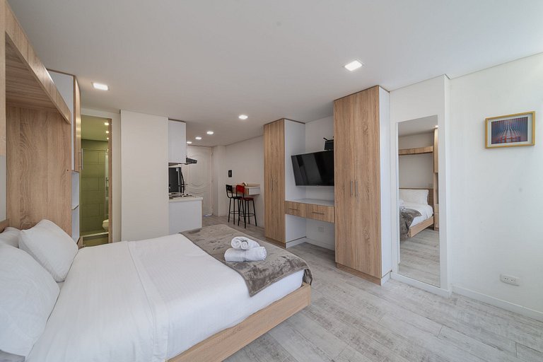 Agradable Loft @Chapinero cerca al Movistar Arena