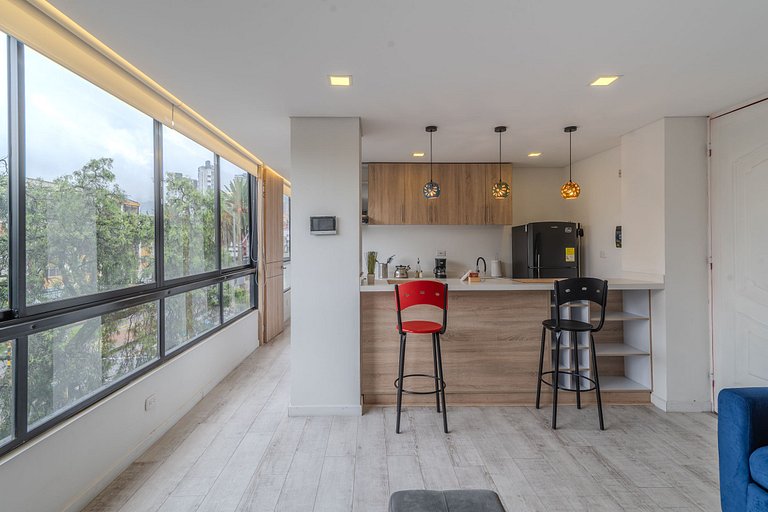 Illuminated Loft @Chapinero near Movistar Arena