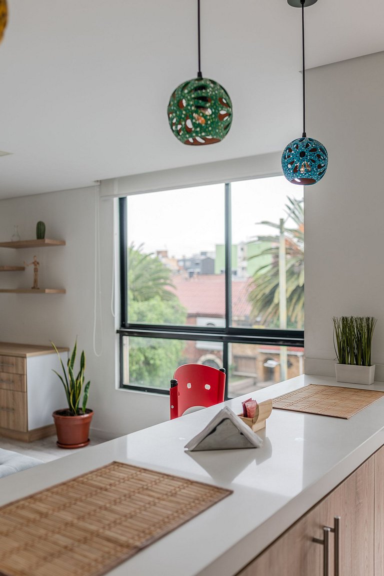 Illuminated Loft @Chapinero near Movistar Arena