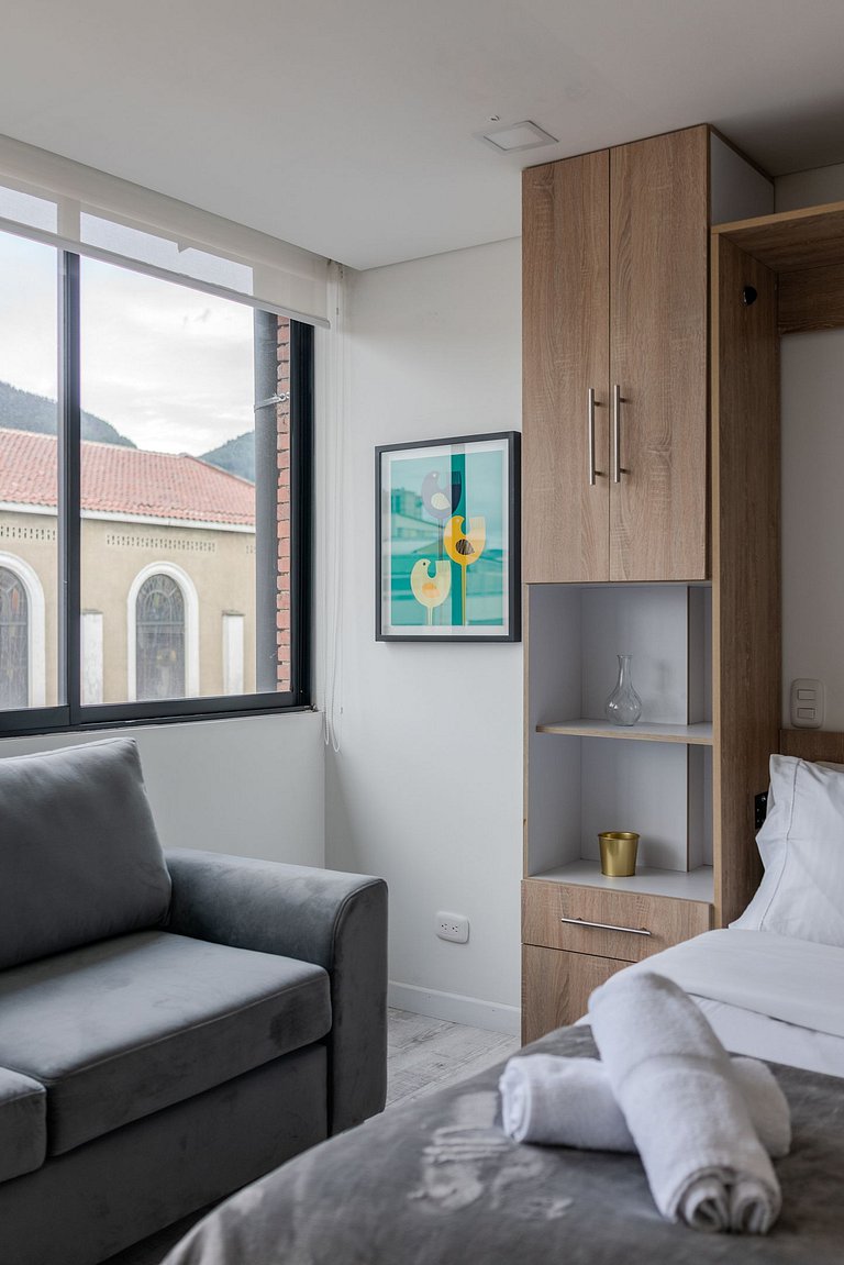 Quiet Loft @Chapinero close to Campin Stadium