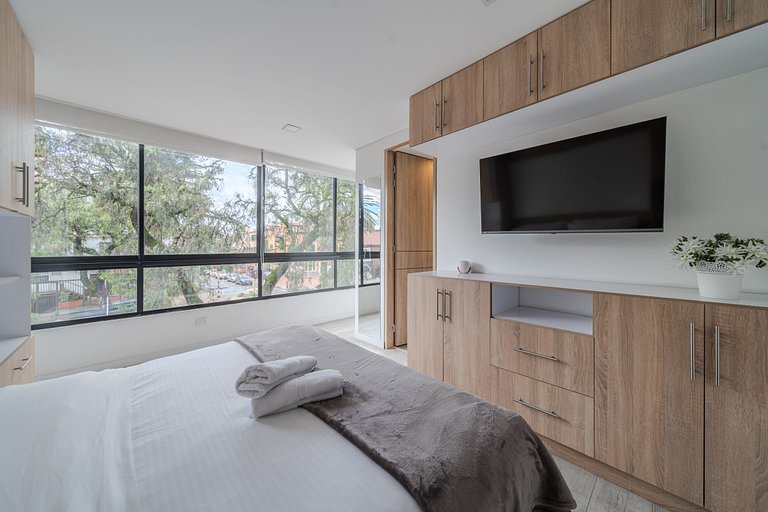 Comfortable Loft @Chapinero near el Campin stadium