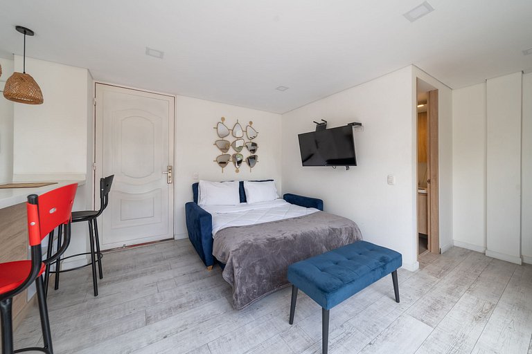 Comfortable Loft @Chapinero near el Campin stadium