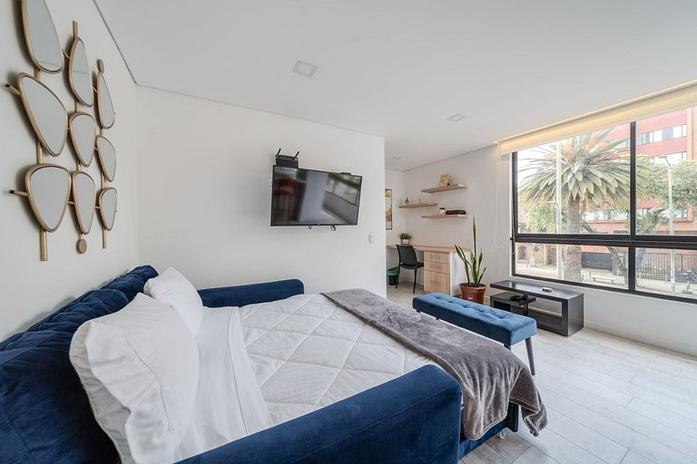 Comfortable Loft @Chapinero near el Campin stadium