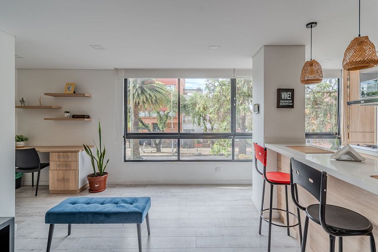 Comfortable Loft @Chapinero near el Campin stadium