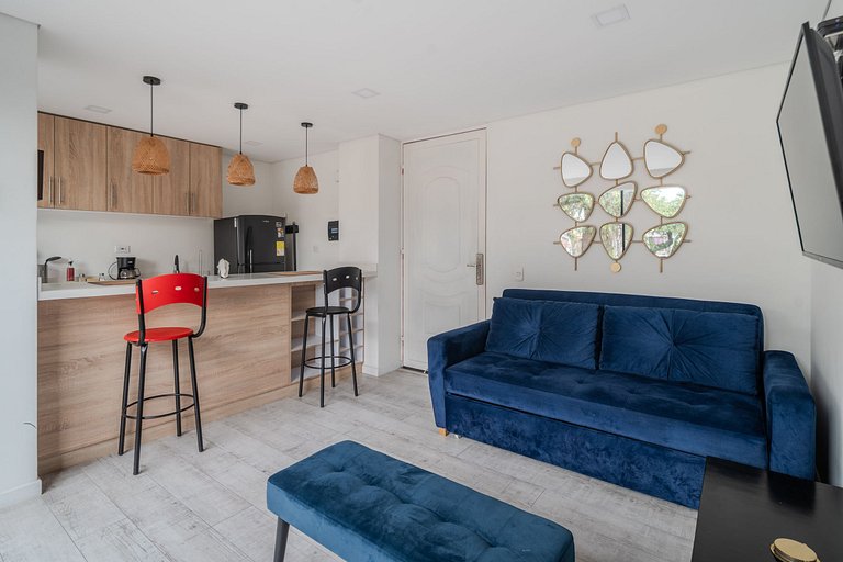 Comfortable Loft @Chapinero near el Campin stadium