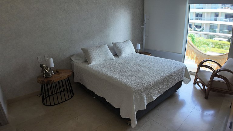 |Ahead| Romantico 1BR + Playa, Piscina y Parking