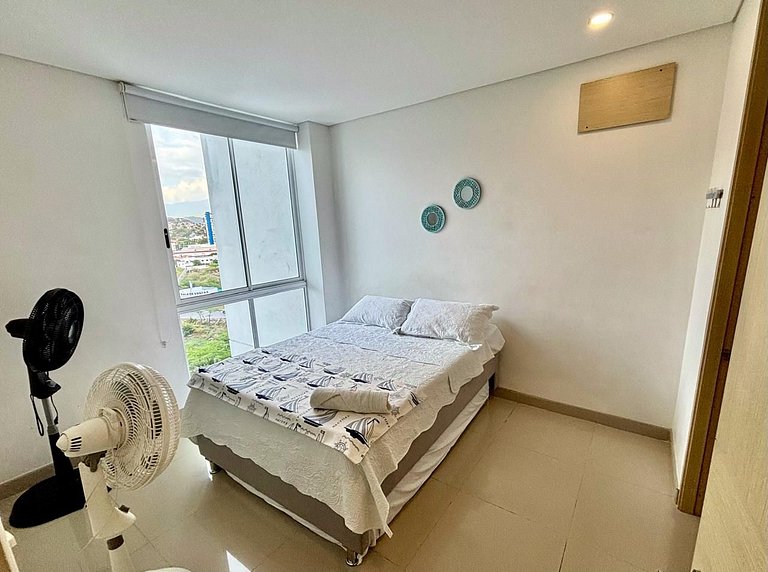 |Ahead| Panoramico 2BR @Reservadelmar con parking