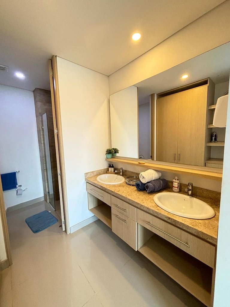 |Ahead| Panoramico 2BR @Reservadelmar con parking