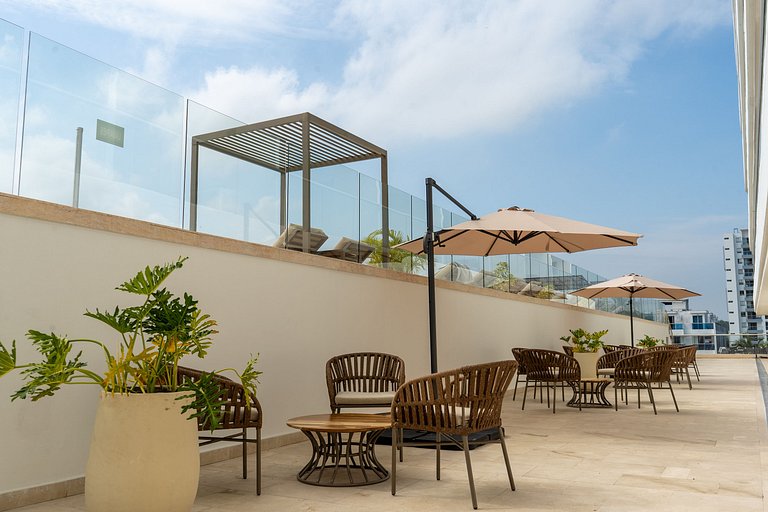 |Ahead| Magical Loft @Crespo with ocean view