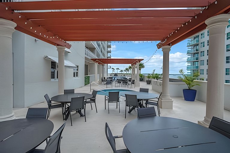 Comodo Brickell 1BR | Skyline View, Pool & Parking